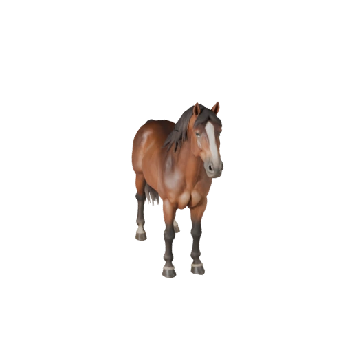 Modelo 3D de Caballo para Unity - Asset Listo para Juego, FBX | Libre de Regalías