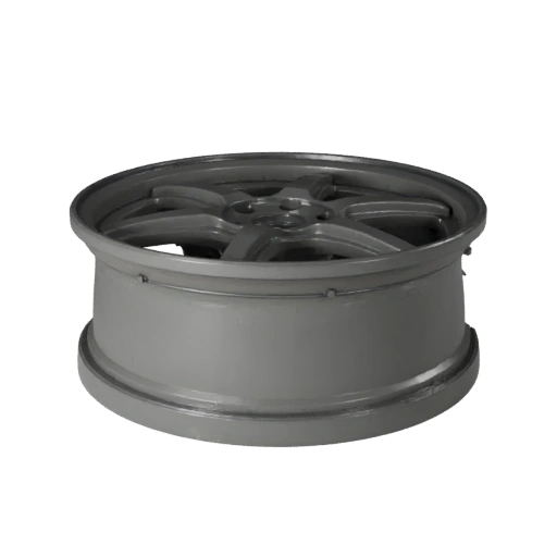 Printable Car Wheel STL 3D Model - Display & Collectibles