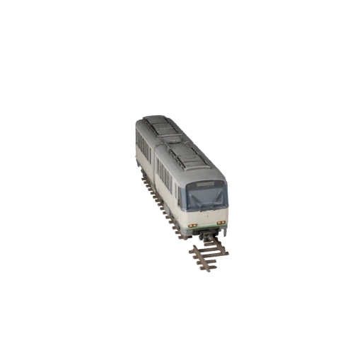 Monorail 3D Model for Blender & Games - PBR Asset