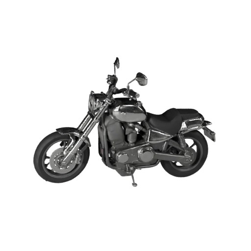 Modelo 3D de Motocicleta Crucero para Unreal Engine - Juego