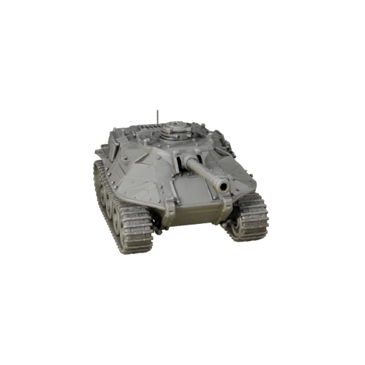 Printable Self Propelled Howitzer STL 3D Model for