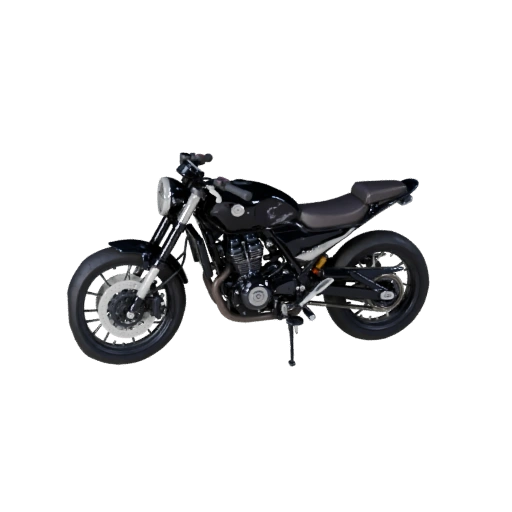 Modelo 3D de Motocicleta Retro para Blender - PBR Listo para Renderizar