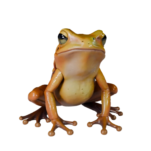 Poison Dart Frog 3D Model for Blender - PBR Asset with Textures