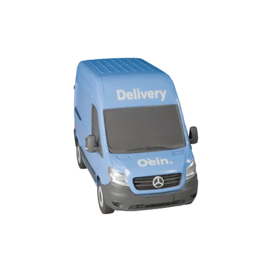 Game Ready Delivery Van 3D Model for Realtime Games - PBR (Legacy)
