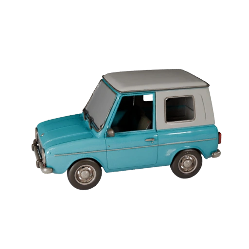 Carro Antigo 3D Modelo para Unreal Engine - Ativo Pronto para Jogo
