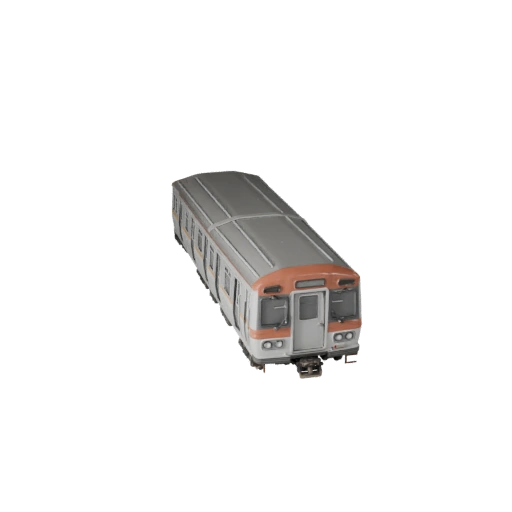 Metro Train 3D Model for Blender & Games - Realistic PBR