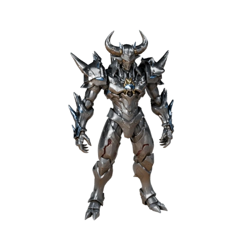 Anime Command BOSS Demon Boss Character Model - Rigged