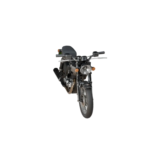 Low Poly Vintage Motorcycle 3D Model for Unity & Unreal