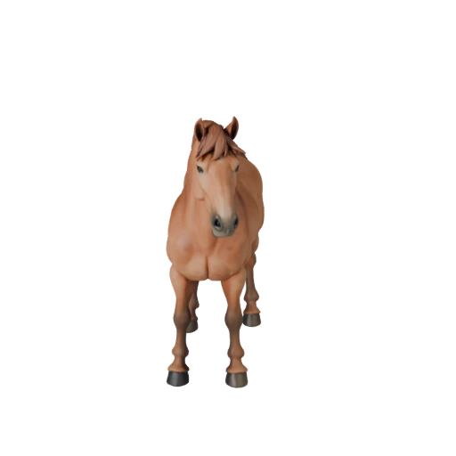 Modelo 3D de Caballo de Alto Poligonaje - Recurso STL Detallado para Impresión