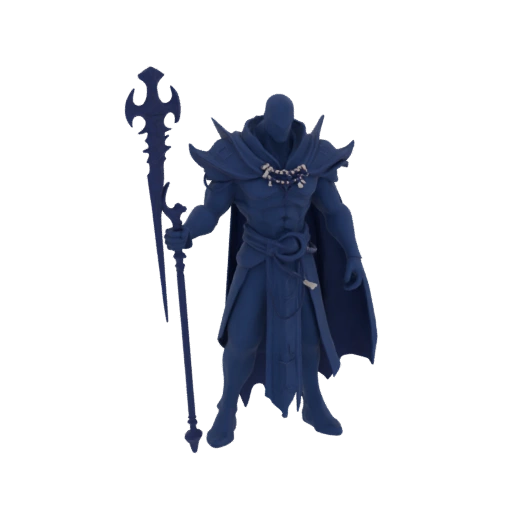 Dunkle Fantasie Lich Boss Miniatur STL