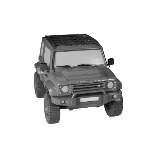 Modelo STL 3D Imprimível de SUV Off Road Inspirado em Land Rover