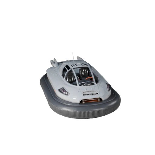 Modèle 3D d'aéroglisseur pour Blender & Jeux - PBR réaliste