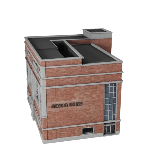 High Poly Beach House 3D Model for Archviz for Architecture