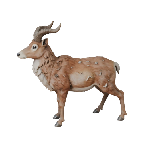 Antílope Alto Poligonagem 3D - Asset STL Detalhado para Impressão
