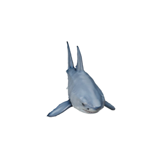 Modèle 3D réaliste de grand requin blanc - Actif PBR riggé pour jeux