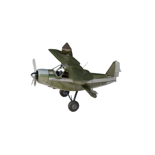 Avión de Hélice Listo para Juegos 3D para Uso en Tiempo Real