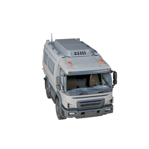 Auto Blindato 3D Model per Blender e Giochi - Realistico PBR