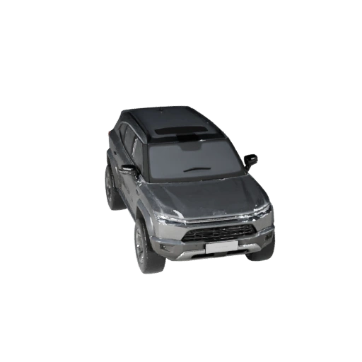 Modelo 3D Cyber SUV para Blender y Juegos - Activo PBR