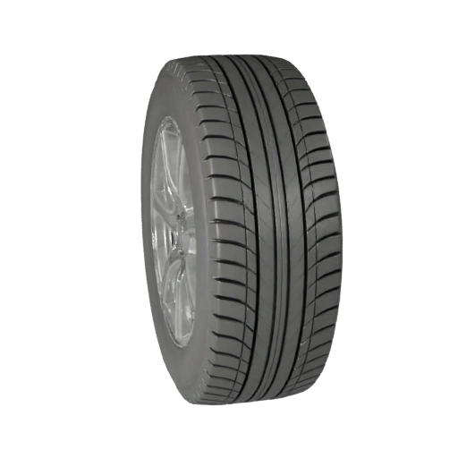 Modelo 3D de Pneu de Carro para Blender e Jogos - Asset PBR