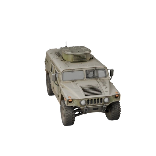 Modèle 3D Humvee pour Blender - Asset Pro prêt à rendre