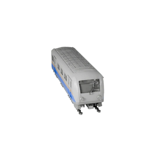 Modèle 3D STL de Train à Sustentation Magnétique Imprimable pour Objets de Collection &