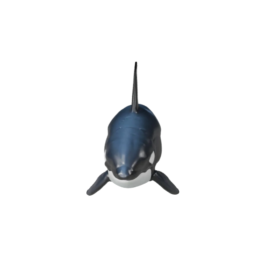 Realistic Orca 3D Model - Rigged PBR Asset for Games | Royalty-Free