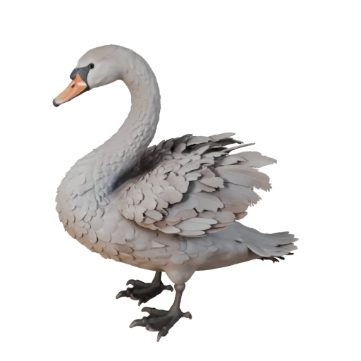 Swan 3D Model for Unity - Game Ready Asset, FBX | Royalty-Free
