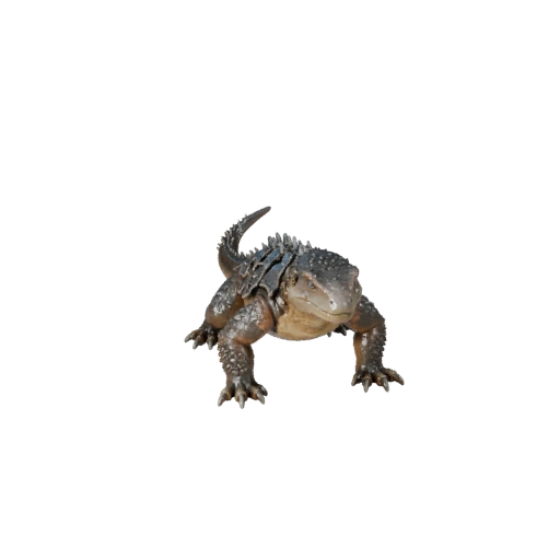 Realistic Gila Monster 3D Model - Rigged PBR Asset for Games