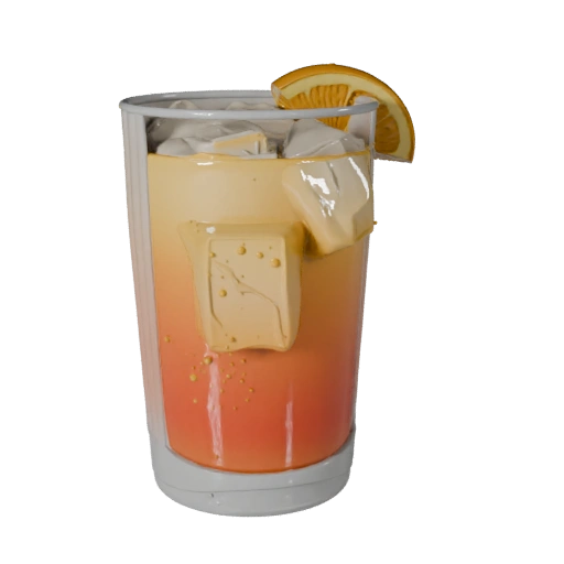 Verre à cocktail - Asset temps réel 3D pour niveaux de studio