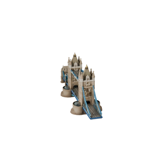Tower Bridge 3D Model for Unity - Game Asset for Architecture