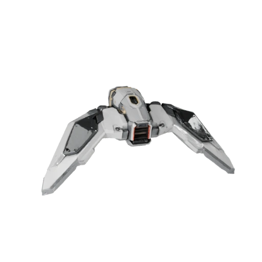 Spoiler Wing 3D Model for Unity - Low Poly Game Asset