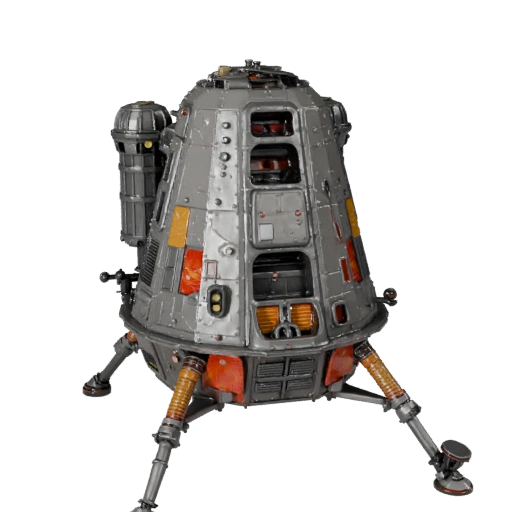 Modelo 3D de Módulo Lunar para Unreal Engine - Pronto para Jogo