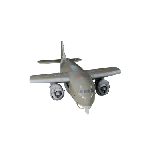 Wwii Cargo Plane 3D Model for Blender - Realistic PBR