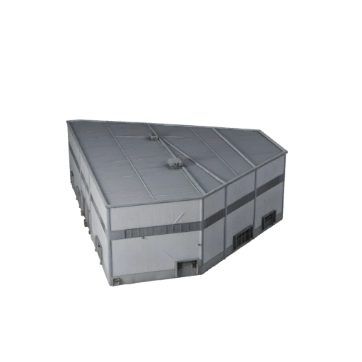 Shipyard Warehouse 3D Model for Unity - Game Asset