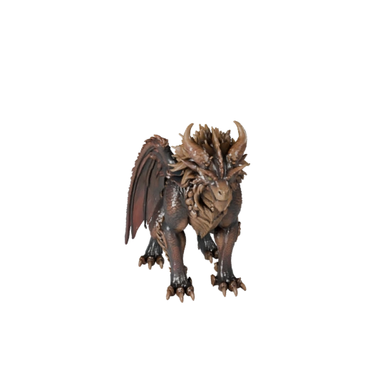 Hohe Poly Basilisk 3D Modell - Detailliertes STL-Asset für den Druck