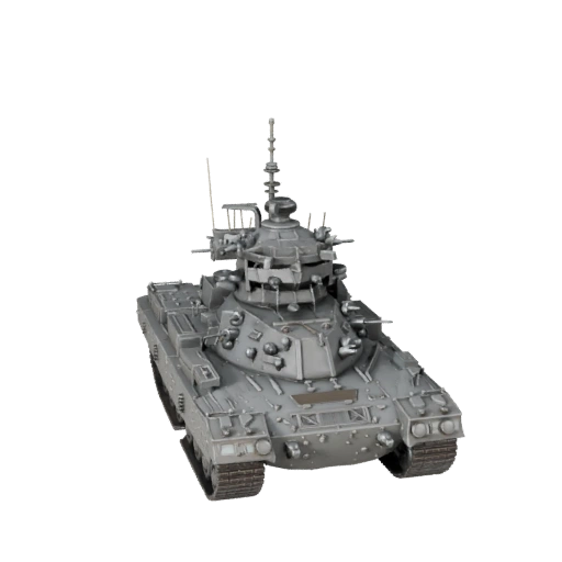 Destroyer Warship 3D Model for Unity - Low Poly PBR Asset