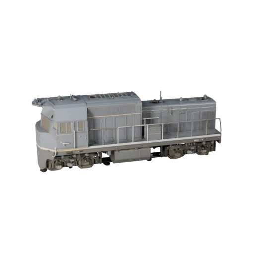 Locomotiva a Diesel Modelo 3D para Unity - Ativo Baixo Poli PBR