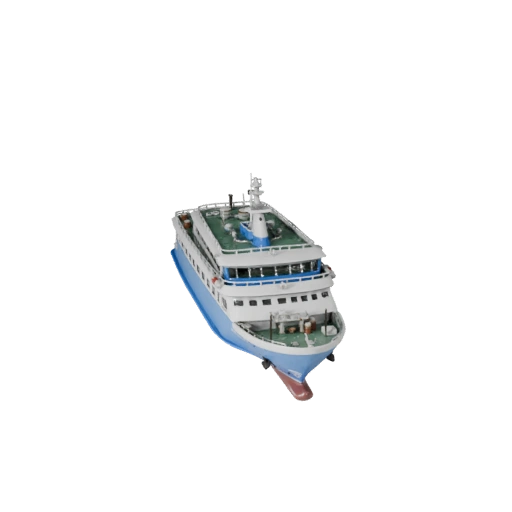 Ferry 3D Model for Blender - Render Ready Asset Pro
