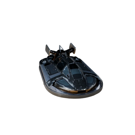 Modèle 3D d'Aéroglisseur Haute Poly pour Rendu Studio - PBR
