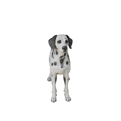 Dalmatian Dog 3D Model for Blender - PBR Asset with Textures